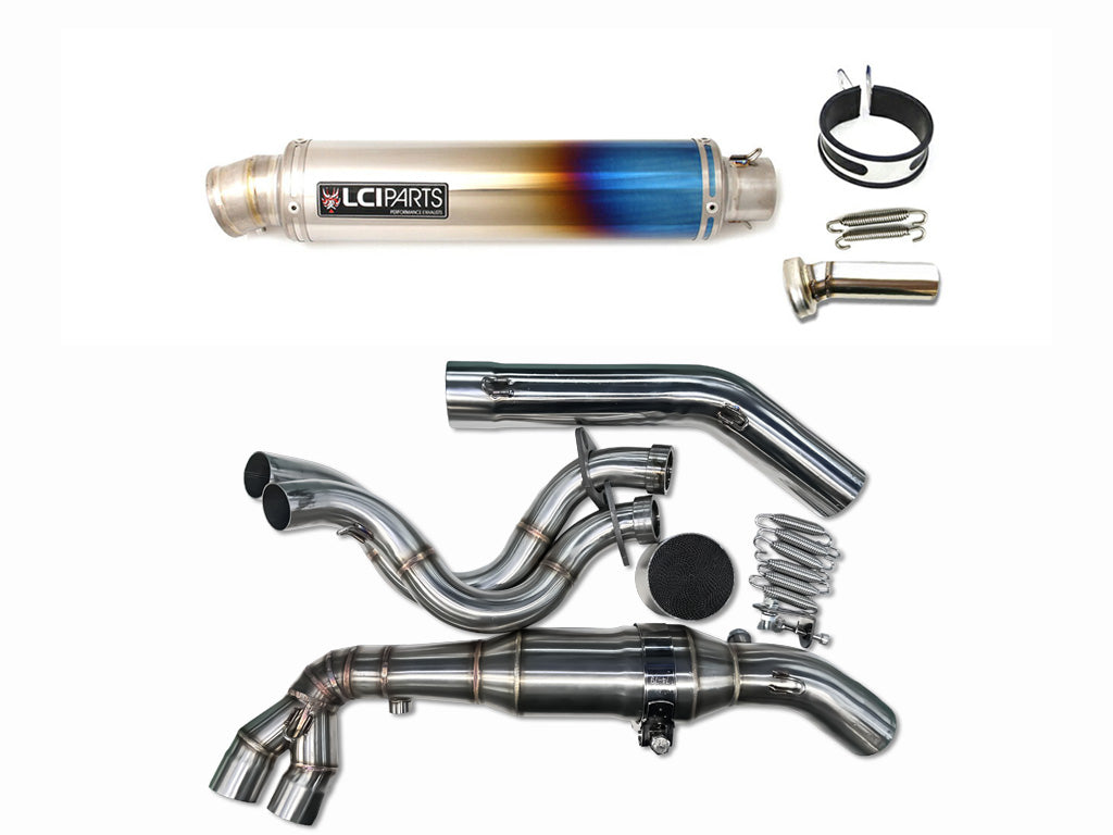 カワサキ Z650RS 2022-2023 LCIPARTS ラウンドチタンフルエキゾーストマフラー
