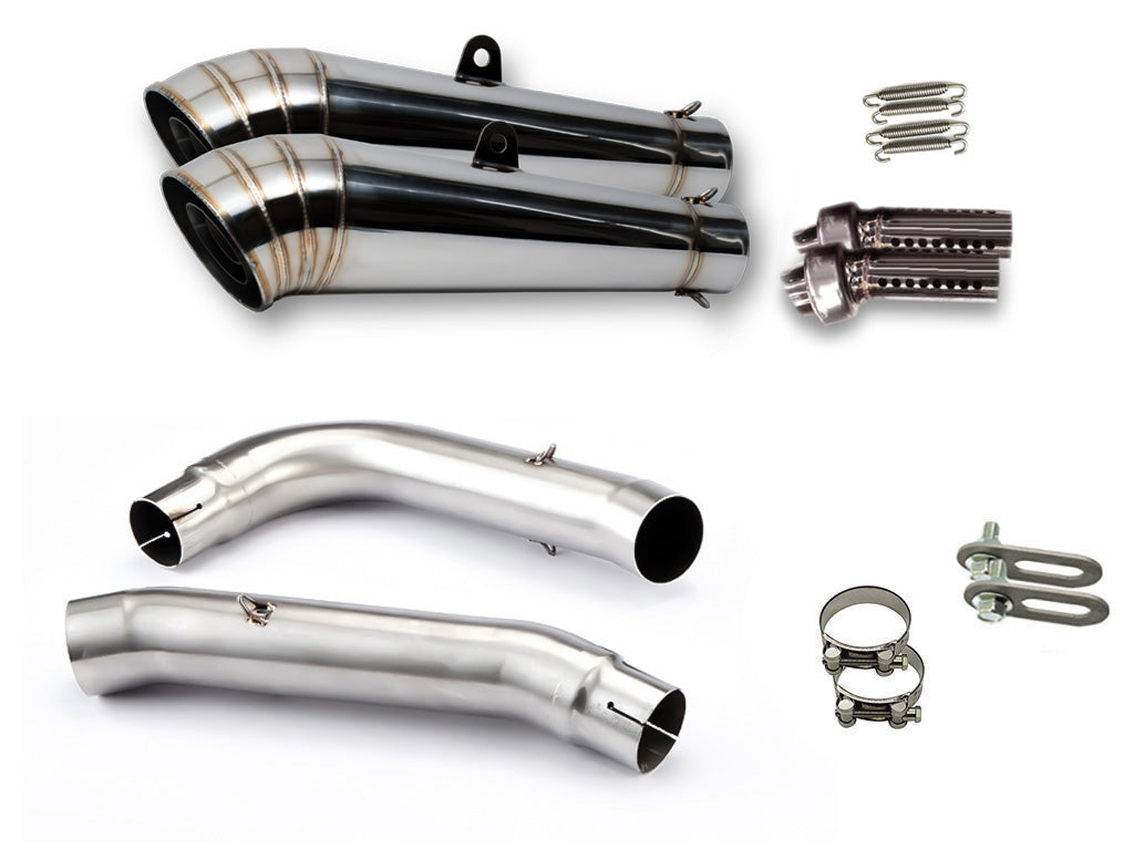 ホンダ VTR1000SP1 RVT1000R RC51 SP1 LCIPARTS GPステンレススリップオンマフラー