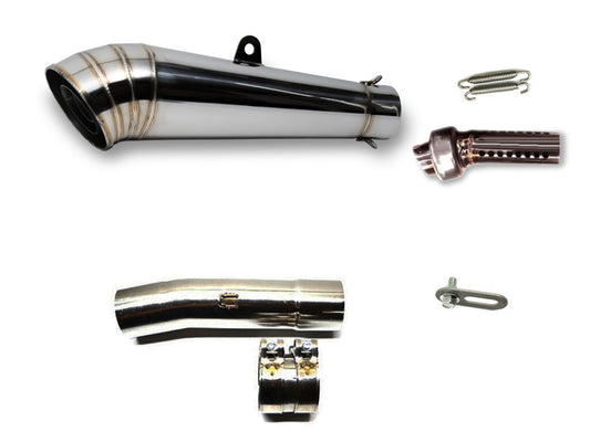 ホンダ VTR250 1998-2014 LCIPARTS GPステンレススリップオンマフラー
