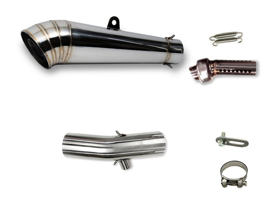 ホンダ NT1100 2022-2025 (8BL-SC84) LCIPARTS GPステンレス スリップオン マフラー