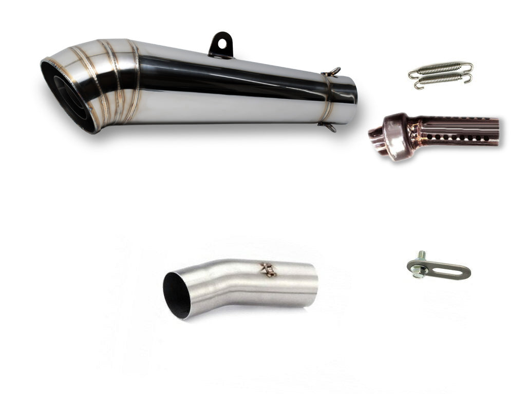 カワサキ ZX6R ZX-6R 2013-2025 LCIPARTS GPステンレス スリップオン マフラー