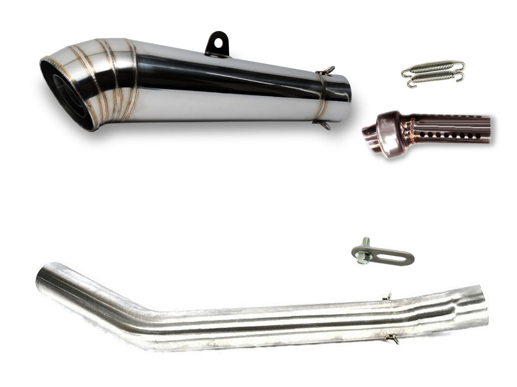 カワサキ ZX9R ZX-9R 2000-2001 LCIPARTS GPステンレススリップオンマフラー