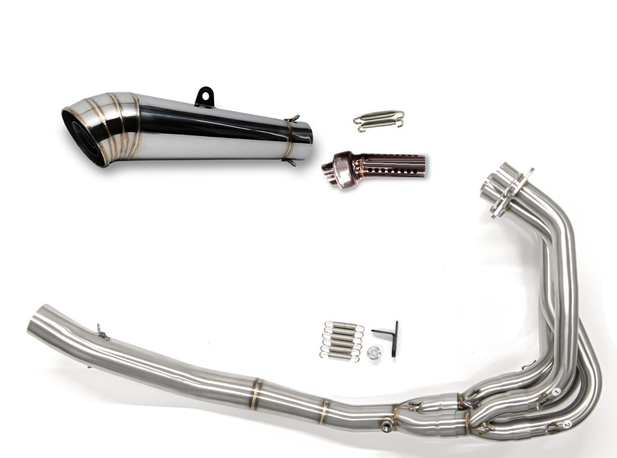 カワサキ ニンジャ ZX-25R SE 2023-2025 LCIPARTS GPステンレスフルエキゾーストマフラー