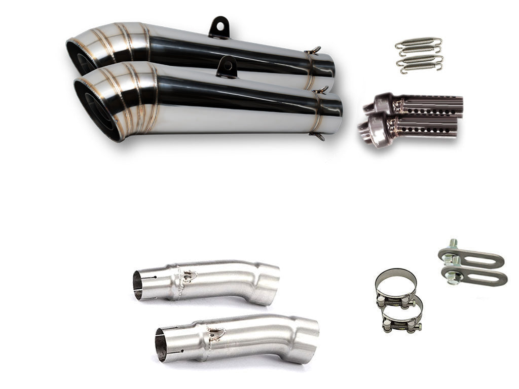 モトグッツィ V7 Racer / V7II Racer LCIPARTS GPステンレススリップオンマフラー