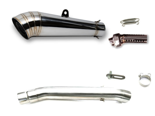 スズキ GSX400インパルス (GK79A) 1994-2003 LCIPARTS GPステンレススリップオンマフラー