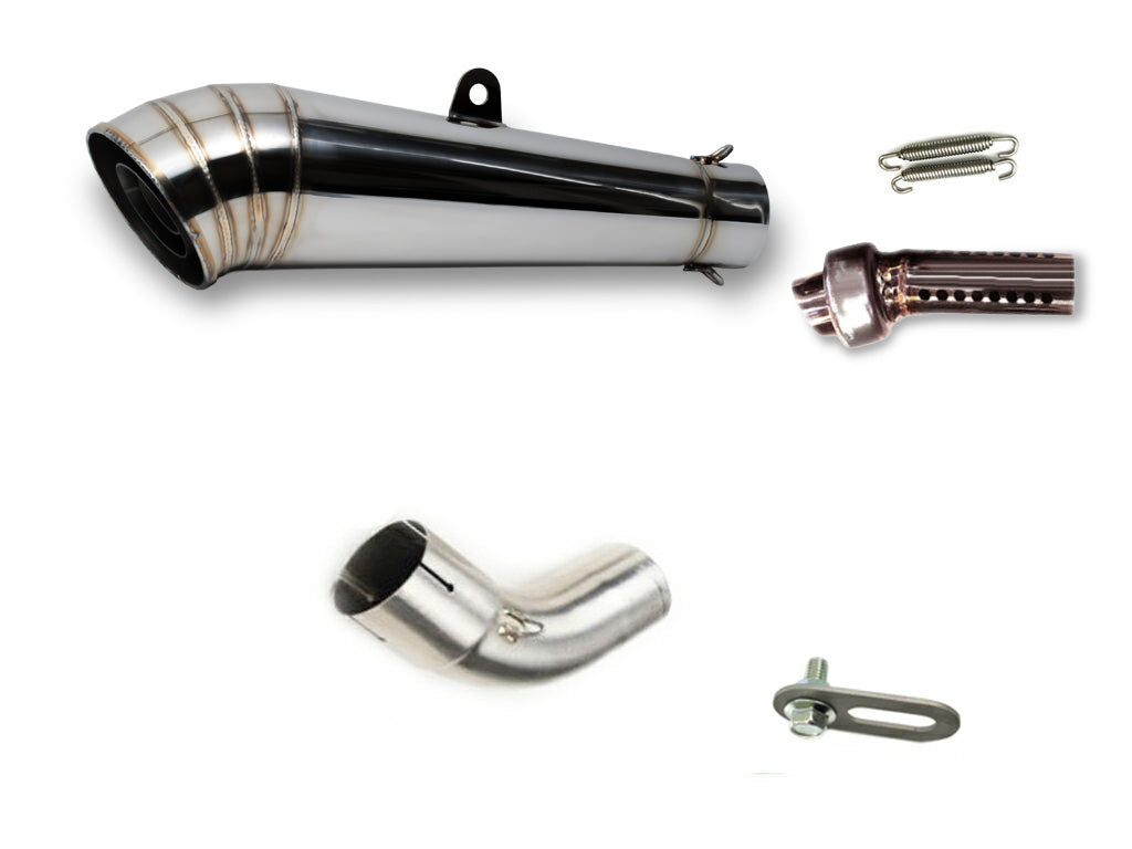 スズキ Vストローム1000 1050 V-STROM1000 1050 ABS 2014-2025 VU51A LCIPARTS GPステンレススリップオンマフラー