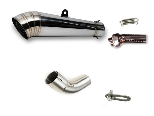 スズキ Vストローム1000 1050 V-STROM1000 1050 ABS 2014-2025 VU51A LCIPARTS GPステンレススリップオンマフラー