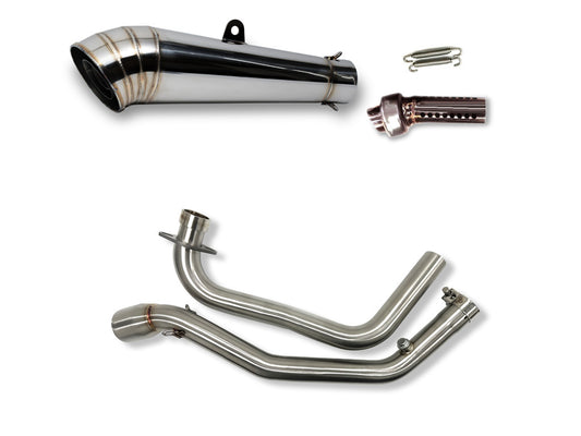 スズキ ジクサー250 GIXXER250 / ジクサーSF250 GIXXER SF250 2019-2025 LCIPARTS GP ステンレスフルエキゾーストマフラー