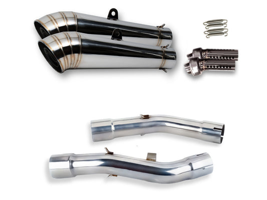 ヤマハ FJR1300 2001-2022 LCIPARTS GPステンレススリップオンマフラー