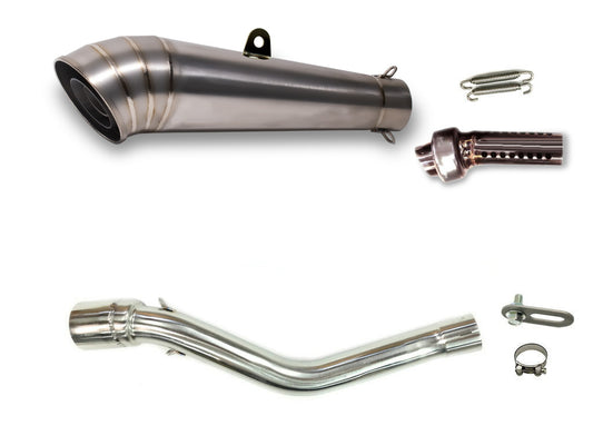 ホンダ CRF250L CRF250M 2012-2016 (MD38) LCIPARTS GPチタンスリップオンマフラー