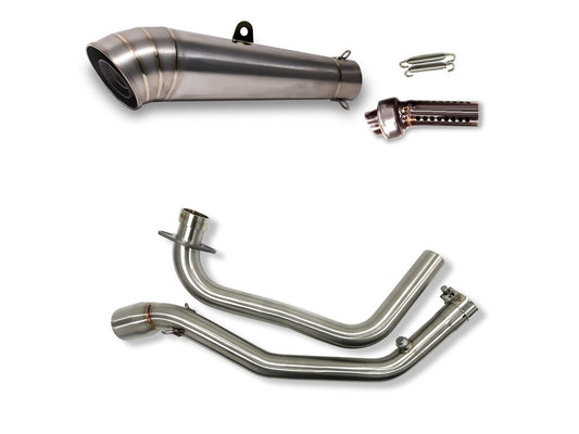 スズキ ジクサー250 GIXXER250 / ジクサーSF250 GIXXER SF250 2019-2025 LCIPARTS GP チタンフルエキゾーストマフラー