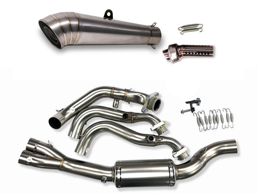 トライアンフ Daytona660 デイトナ660 2024-2025 LCIPARTS GPチタンフルエキゾーストマフラー