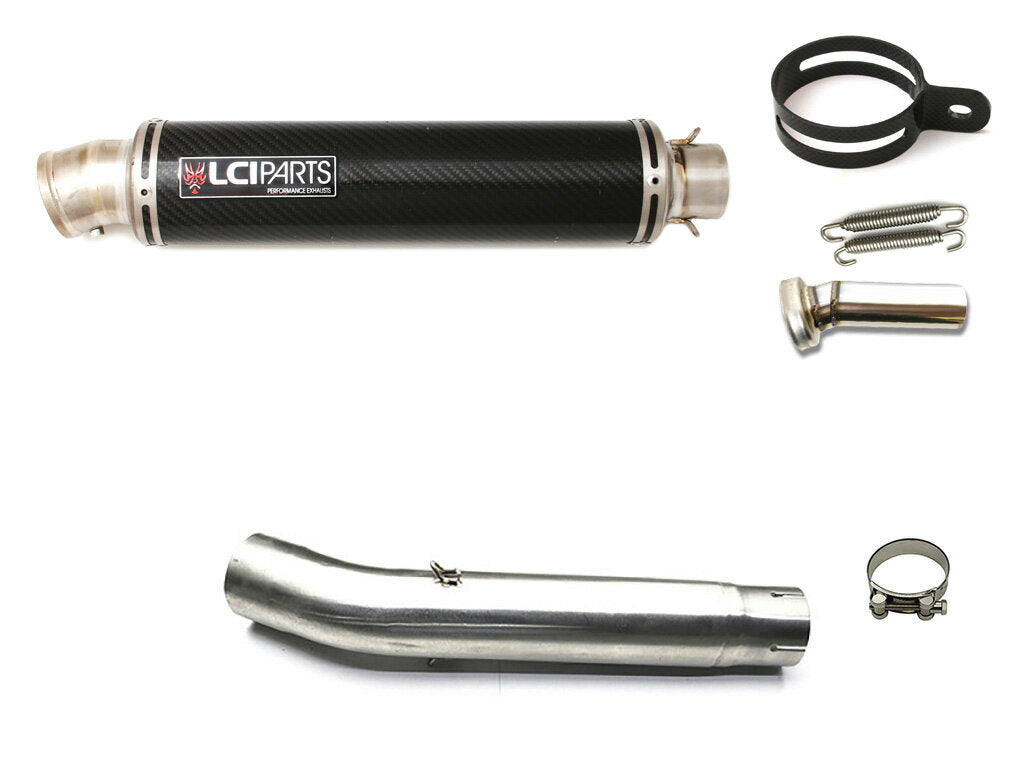 ホンダ CB1100 2010-2016 LCIPARTS ラウンドチタンカーボンスリップオンマフラー