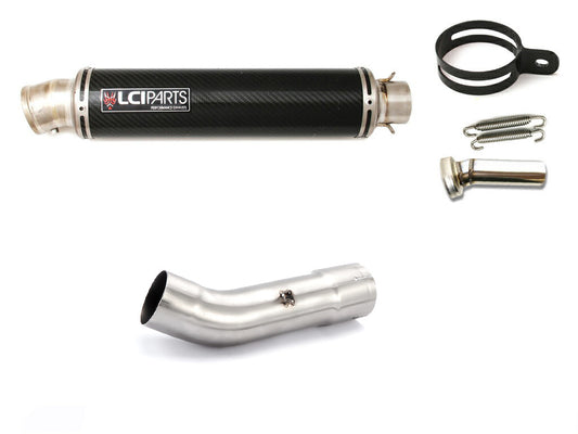 ホンダ HAWK 11 ホーク11 2022-2024 (8BL-SC85) LCIPARTS ラウンドチタンカーボン スリップオン マフラー