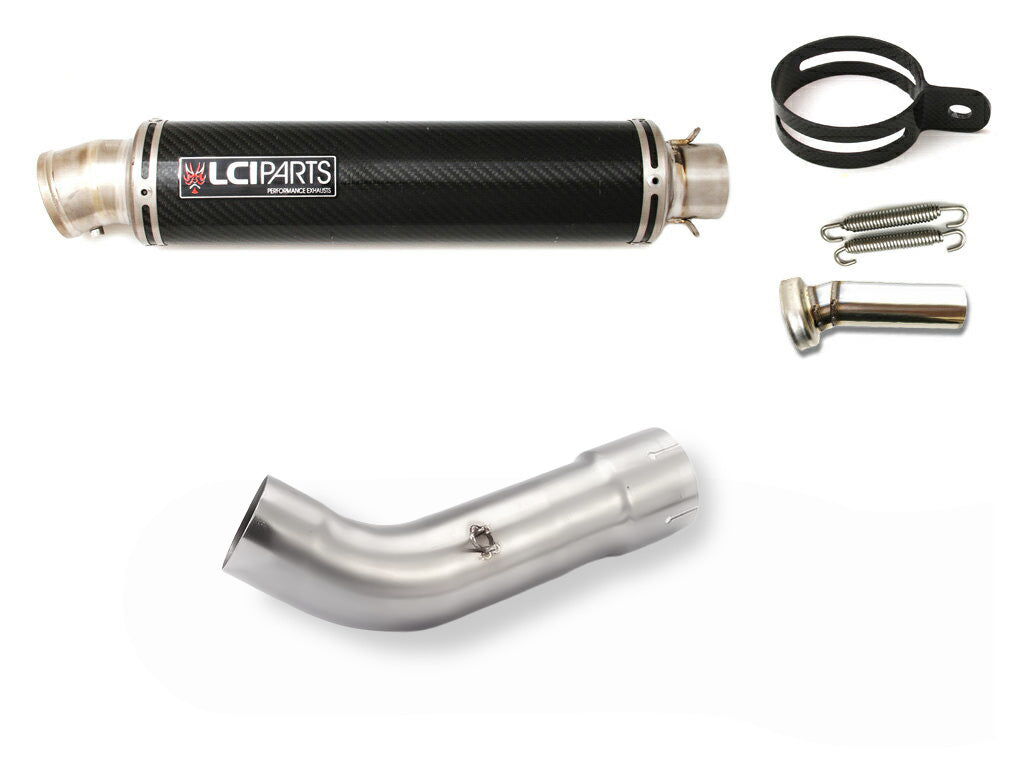 カワサキ NINJA1000 SX ニンジャ1000 SX Z1000SX 2020-2024 LCIPARTS ラウンドチタンカーボンスリップオンマフラー