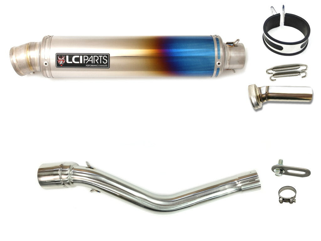 ホンダ CRF250L CRF250M 2012-2016 (MD38) LCIPARTS ラウンドフルチタンスリップオンマフラー