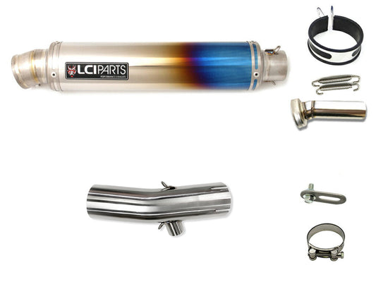 ホンダ NT1100 2022-2025 (8BL-SC84) LCIPARTS ラウンドフルチタン スリップオン マフラー