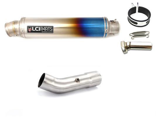 ホンダ HAWK 11 ホーク11 2022-2024 (8BL-SC85) LCIPARTS ラウンドフルチタン スリップオン マフラー