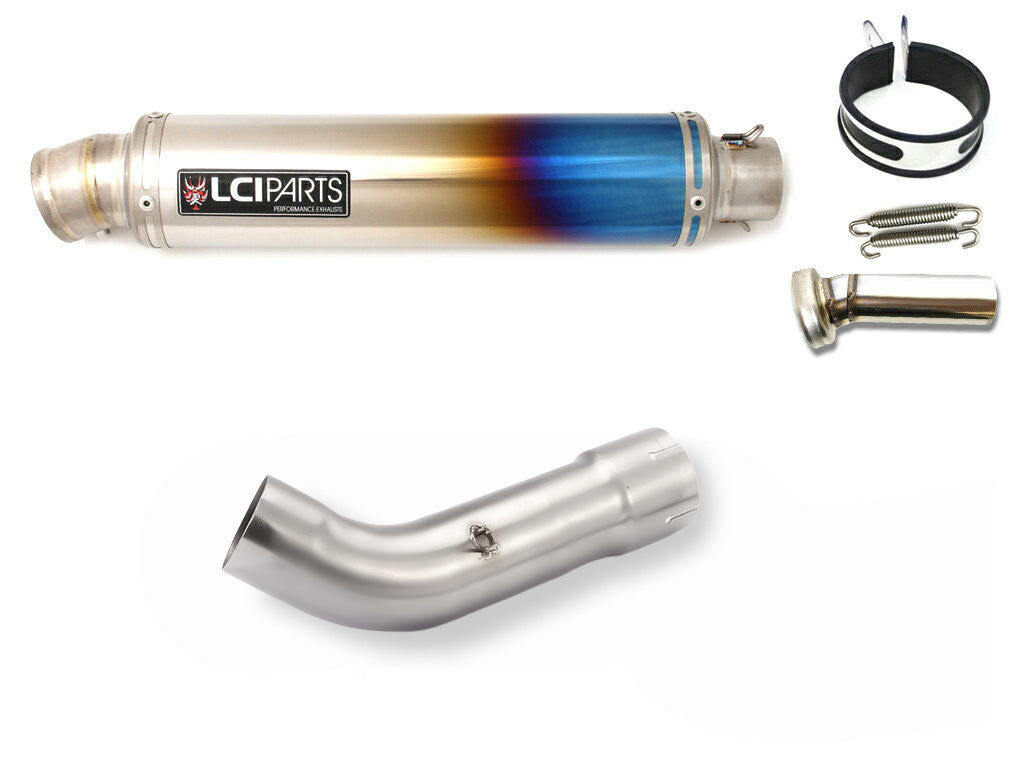 カワサキ NINJA1000 SX ニンジャ1000 SX Z1000SX 2020-2024 LCIPARTS ラウンドフルチタン スリップオン マフラー
