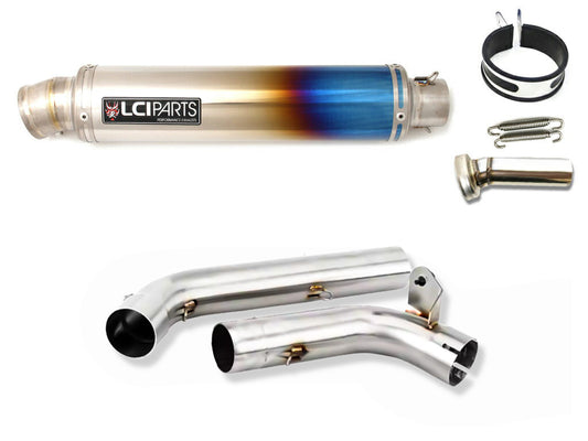 トライアンフ Tiger1050 | Tiger Sport | 2013-2020 LCIPARTS ラウンドフルチタンスリップオンマフラー