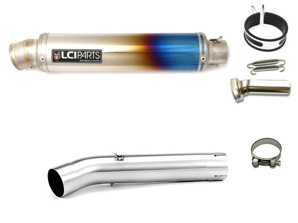 ヤマハ FZR400R (3EN2) 1989 LCIPARTS ラウンドフルチタンスリップオンマフラー