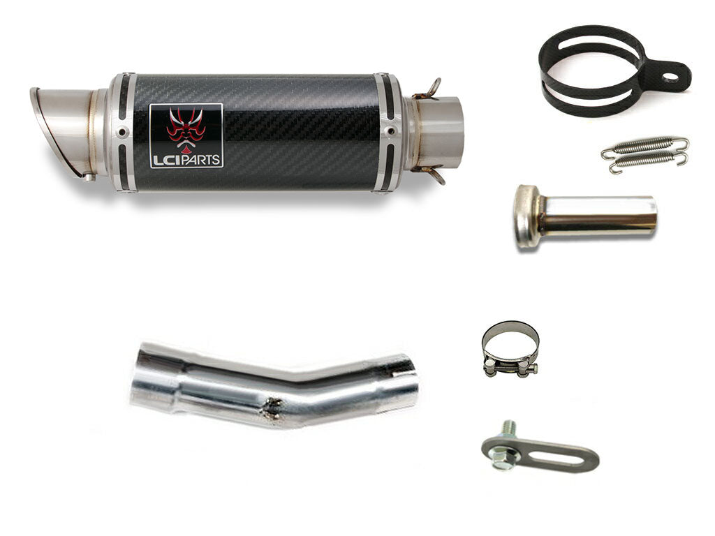 DUCATI モンスター / モンスター プラス (937) 2021-2024 LCIPARTS ショートカーボン スリップオン マフラー