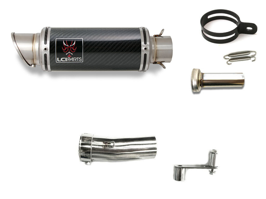 ホンダ CRF1000L AFRICA TWIN 2016-2024 LCIPARTS ショートカーボンスリップオンマフラー