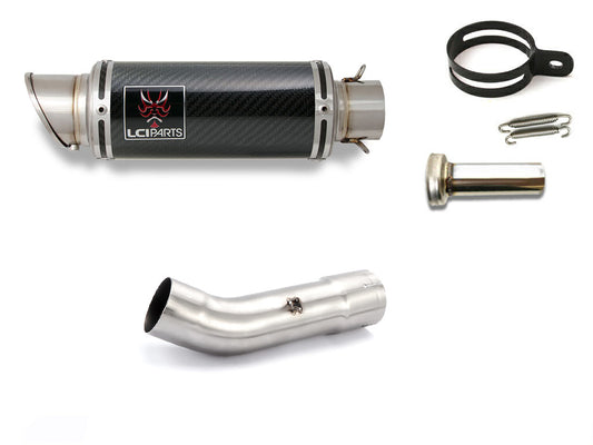 ホンダ HAWK 11 ホーク11 2022-2024 (8BL-SC85) LCIPARTS ショートカーボン スリップオン マフラー