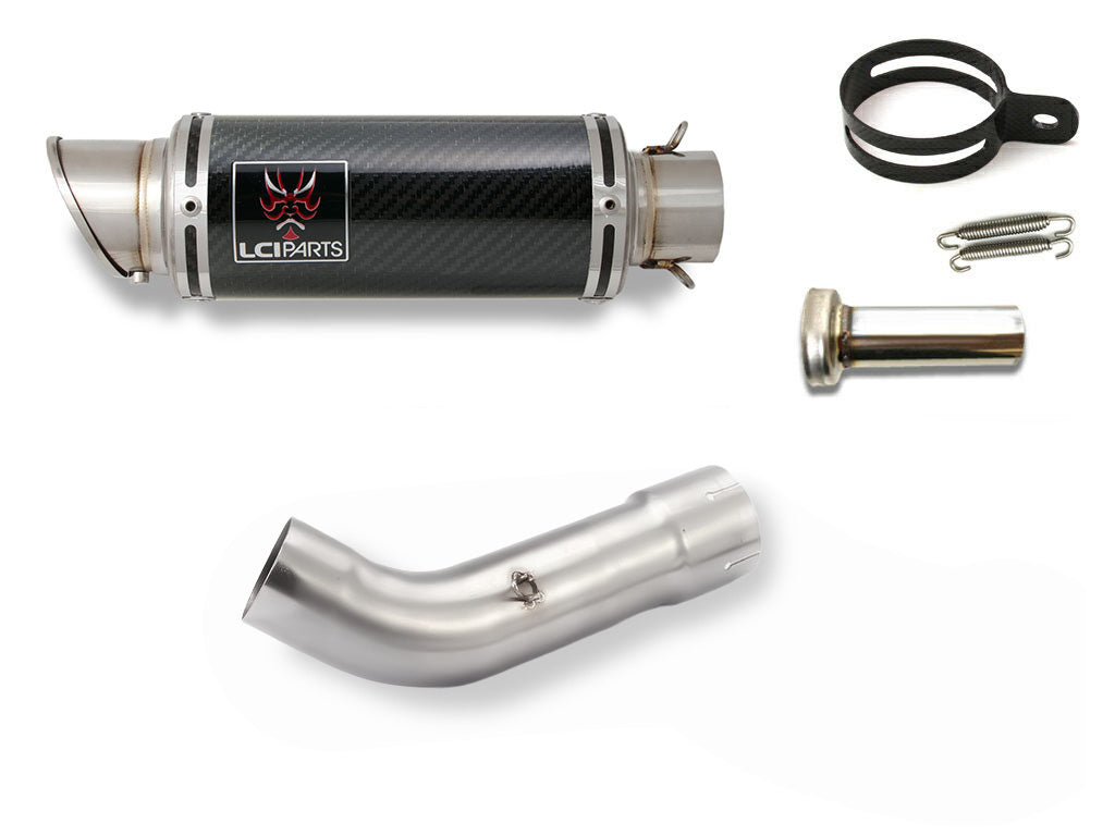 カワサキ NINJA1000 SX ニンジャ1000 SX Z1000SX 2020-2024 LCIPARTS ショートカーボン スリップオン マフラー