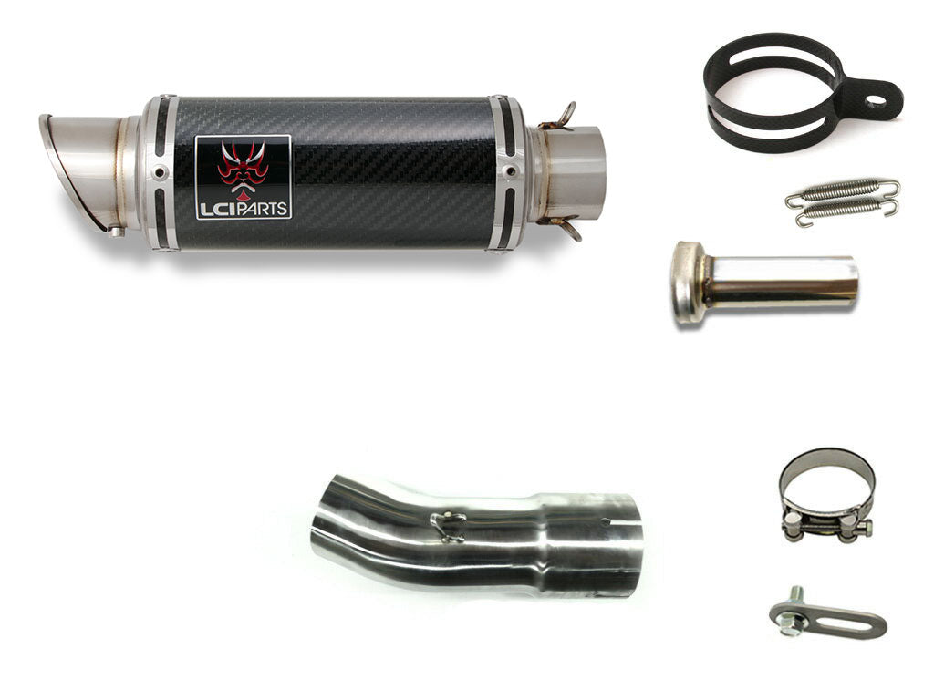スズキ GSX-S1000F 2015-2020 LCIPARTS LCIPARTS ショートカーボンスリップオンマフラー