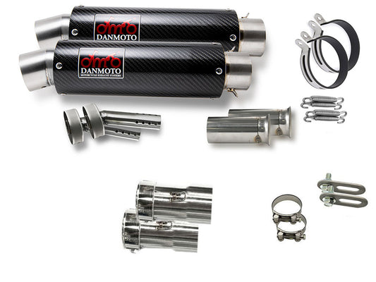 トライアンフ スピードトリプルRS / R 2016-2019 LCIPARTS ショートカーボンスリップオンマフラー