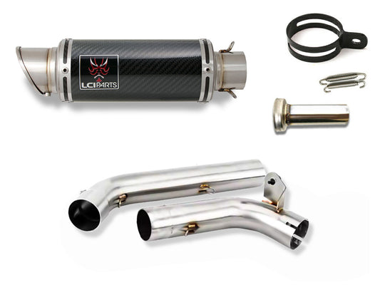 トライアンフ Tiger1050 | Tiger Sport | 2013-2020 LCIPARTS ショートカーボンスリップオンマフラー