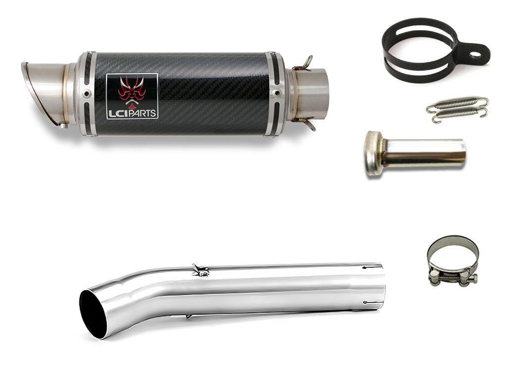 ヤマハ Tenere700 テネレ700 2020-2025 LCIPARTS ショートカーボンスリップオンマフラー