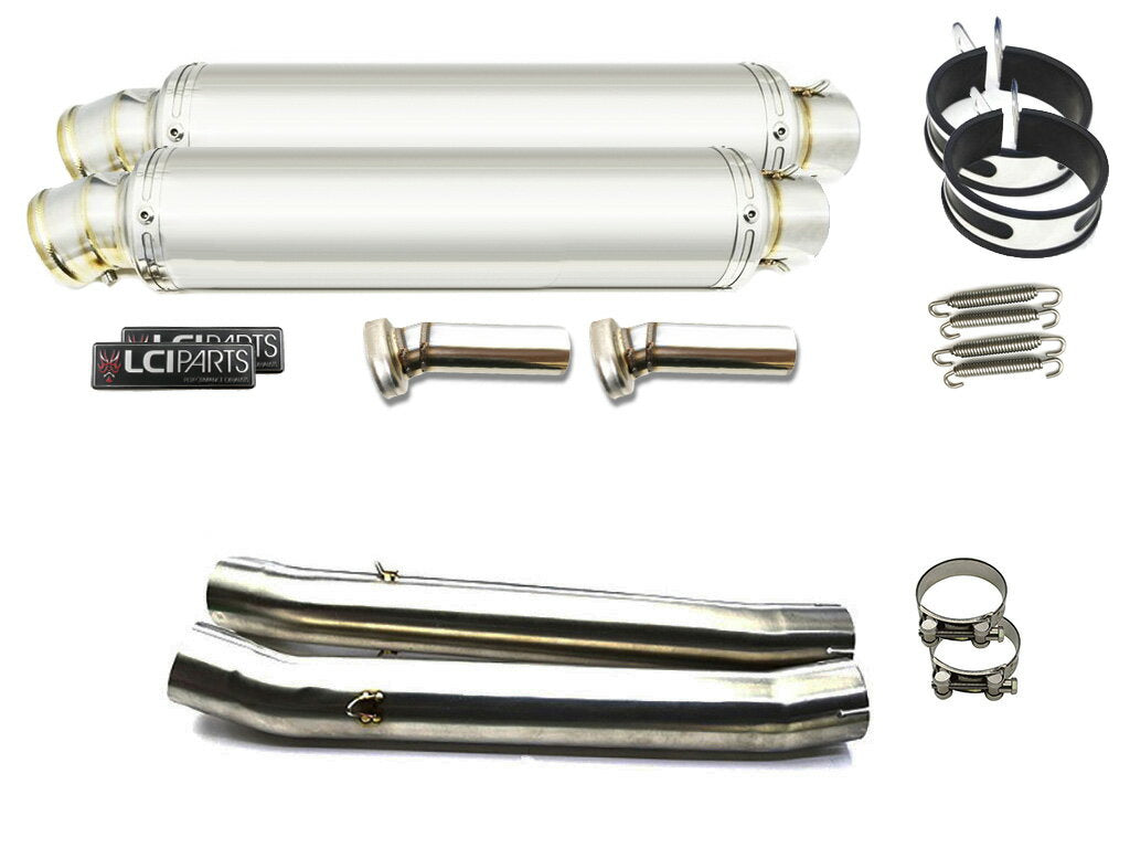 スズキ GSX1300R ハヤブサ 隼 1999-2007 LCIPARTS ラウンドステンレススリップオンマフラー