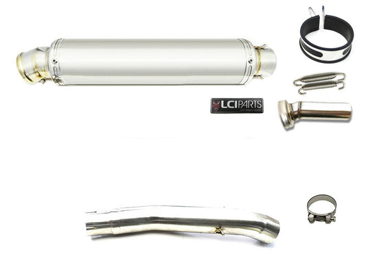 スズキ GSX-R1000 K5K6 2005-2006 LCIPARTS ラウンドステンレススリップオンマフラー