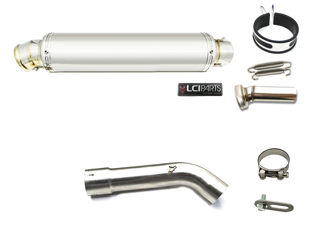 スズキ バンディット1200 600 Bandit1200 600 LCIPARTS ラウンドステンレススリップオンマフラー