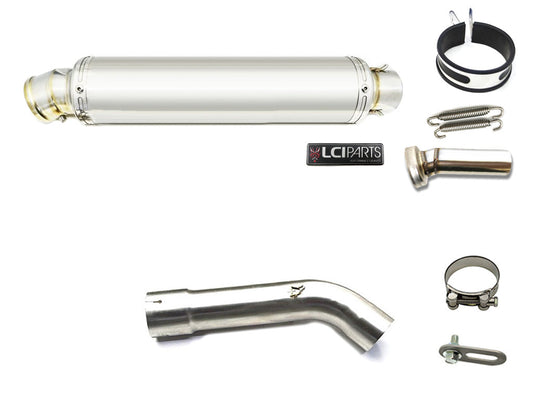 スズキ バンディット1200 600 Bandit1200 600  LCIPARTS ラウンドステンレススリップオンマフラー