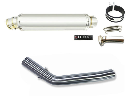 トライアンフ Tiger800 2010-2017 LCIPARTS ラウンドステンレススリップオンマフラー