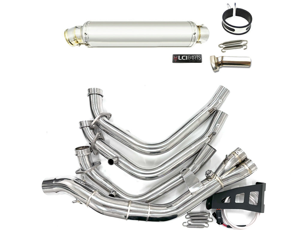 ヤマハ XSR900GP 2024-2025 LCIPARTS ラウンドステンレスフルエキゾーストマフラー