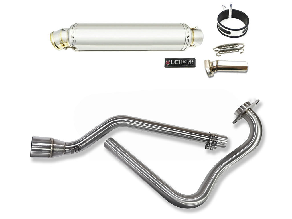 ヤマハ FZ25 FZS250 2017-2025 LCIPARTS ラウンドステンレスフルエキゾーストマフラー