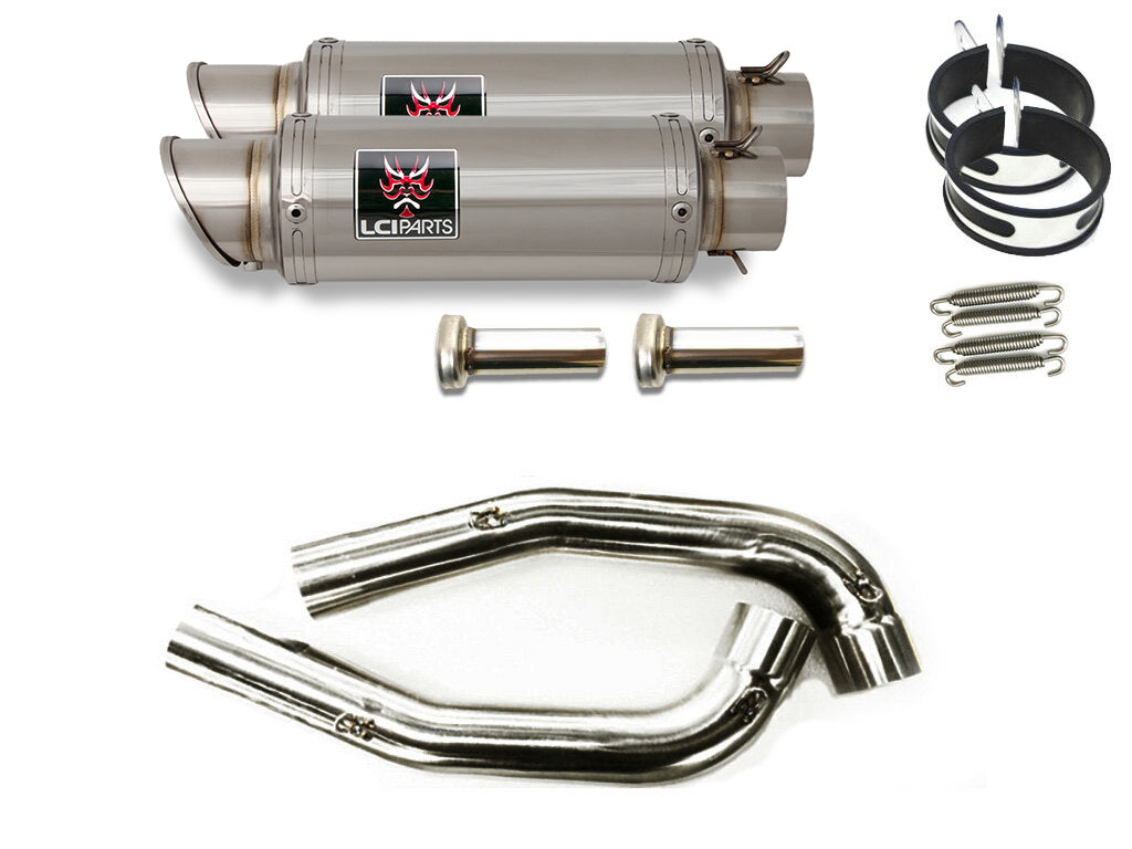 DUCATI ST2 ST3 ST4 LCIPARTS ショートステンレススリップオンマフラー