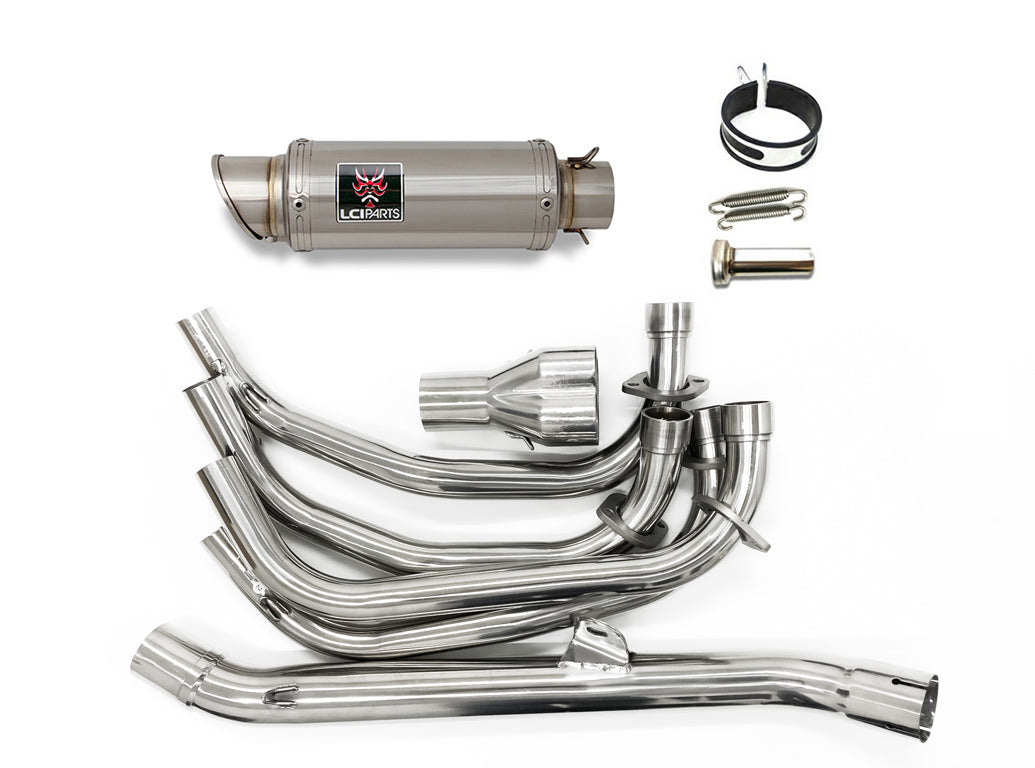 ホンダ CB400SF CB400SB NC42 2008-2017 LCIPARTS ショートステンレスフルエキゾーストマフラー