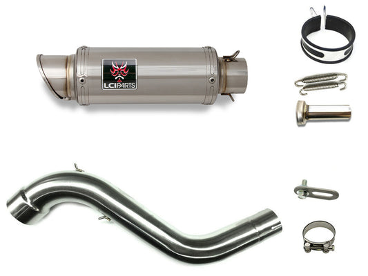 ホンダ VFR1200F VFR1200X 2010-2016  LCIPARTS ショートステンレススリップオンマフラー