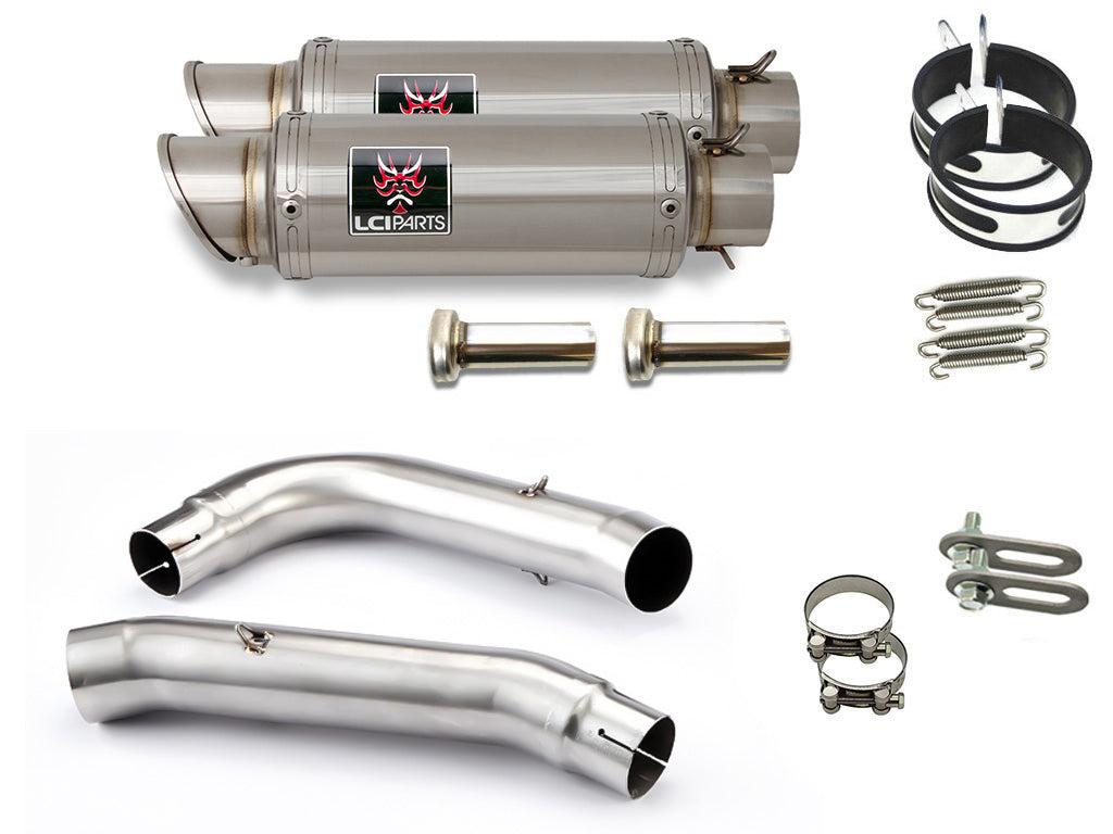 ホンダ VTR1000SP1 RVT1000R RC51 SP1 LCIPARTS ショートステンレススリップオンマフラー