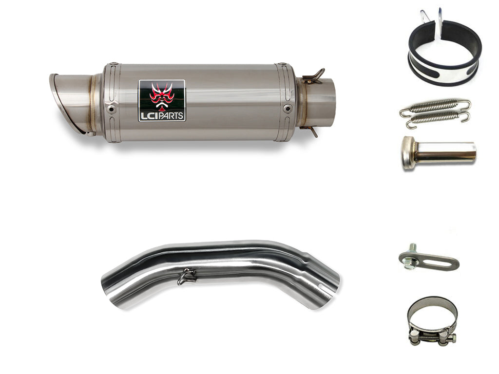 KTM 125 DUKE / 200 DUKE / 250 DUKE / 390 DUKE 2020-2023 LCIPARTS ショートステンレス スリップオン マフラー