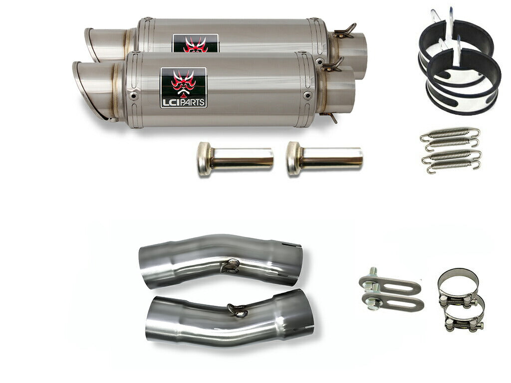 スズキ ハヤブサ Hayabusa 2021-2025 (8BL-EJ11A) LCIPARTS ショートステンレススリップオンマフラー