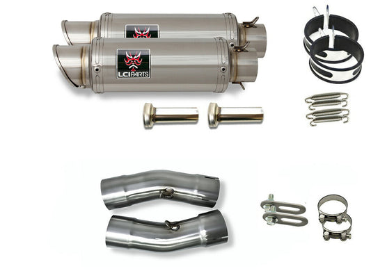 スズキ ハヤブサ Hayabusa 2021-2025 (8BL-EJ11A) LCIPARTS ショートステンレススリップオンマフラー