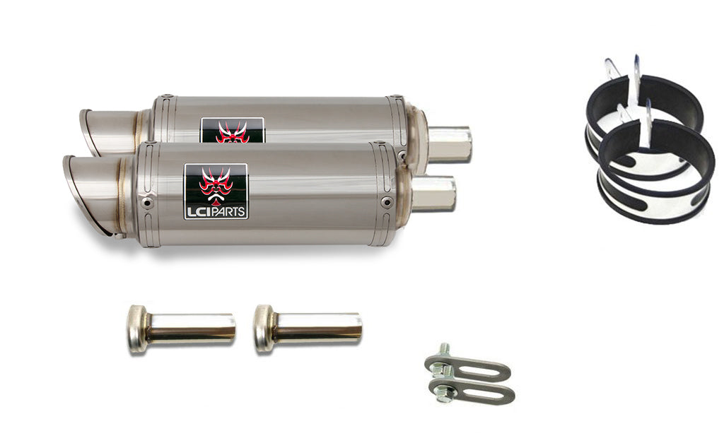 トライアンフ スピードトリプル 2005-2015 LCIPARTS ショートステンレススリップオンマフラー