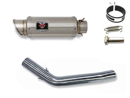 トライアンフ Tiger800 2010-2017 LCIPARTS ショートステンレススリップオンマフラー