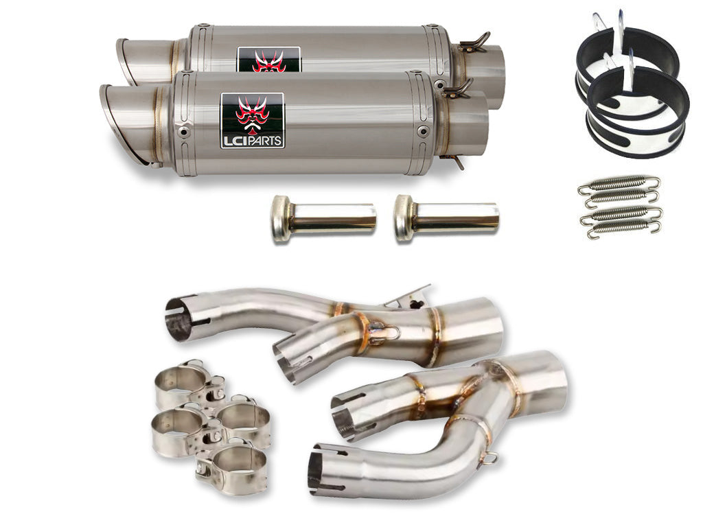ヤマハ V-MAX1200 1985-2007 LCIPARTS ショートステンレススリップオンマフラー